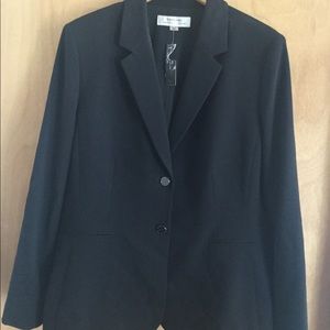 NWT TAHARI Arthur S Levine Black Jacket Blazer 18